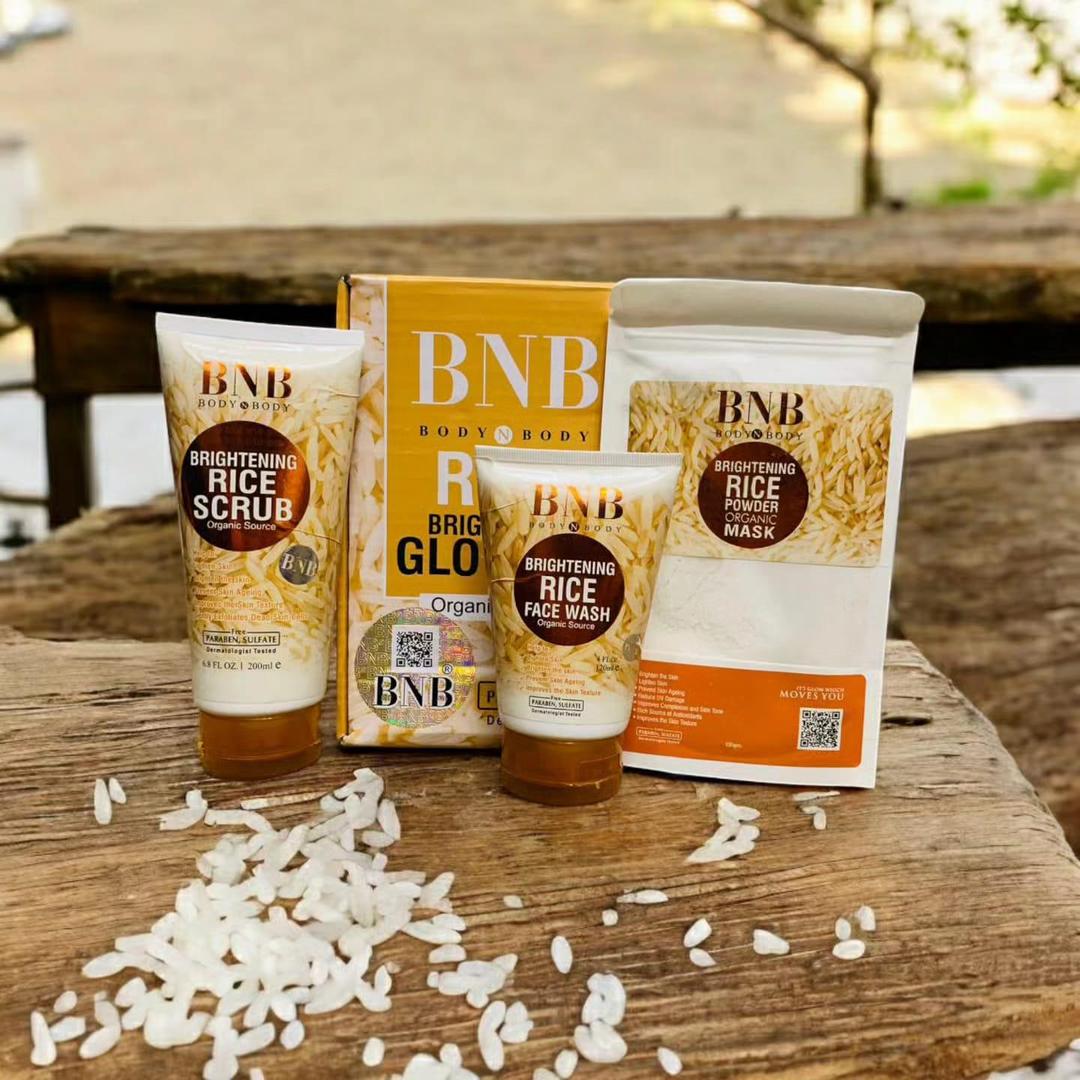 BNB Brightening Rice Facial Kit SPF 60 All Skin Types