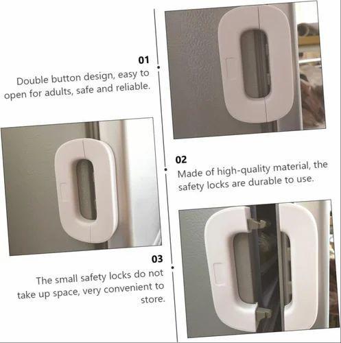 Freezer door lock